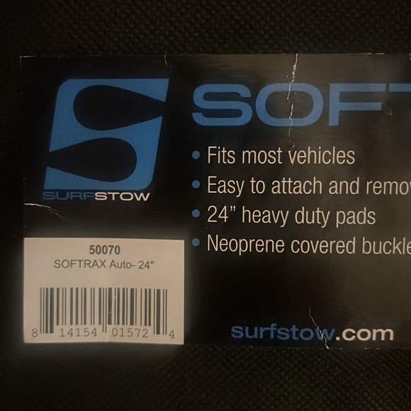 SurfStow SoftRax Removable Paddleboard Roof Racks. - Picture 8 of 8